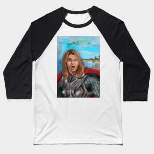 David Lee Thor Baseball T-Shirt